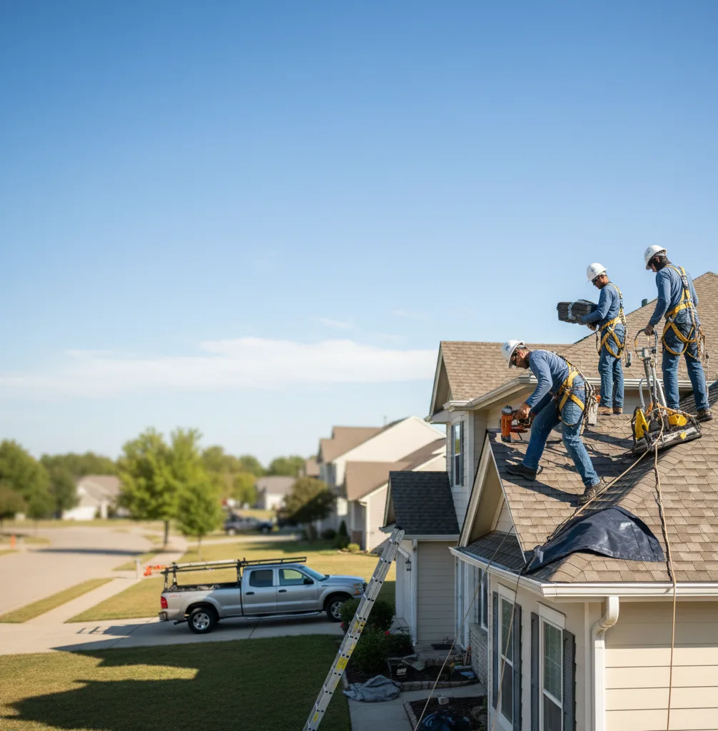 Roof Repair in Flat Rock